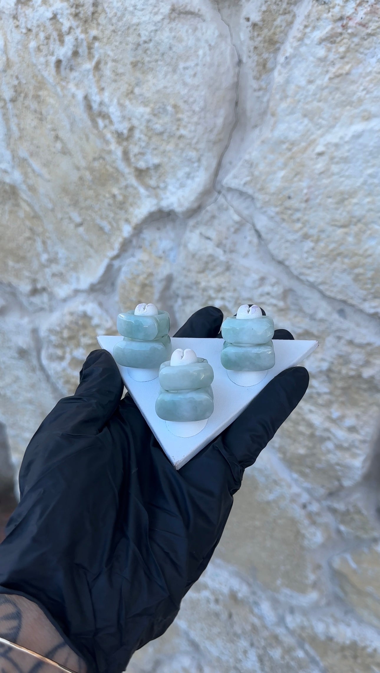 Thick Burmese Jade Ring