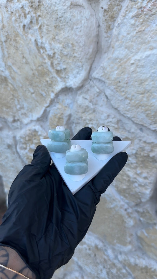 Thick Burmese Jade Ring