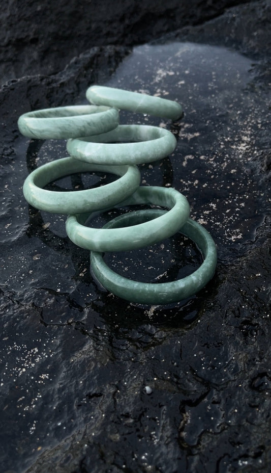 NATURAL JADE BANGLES